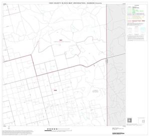 Primary view of object titled '1990 Census County Block Map (Recreated): Dawson County, Block 6'.