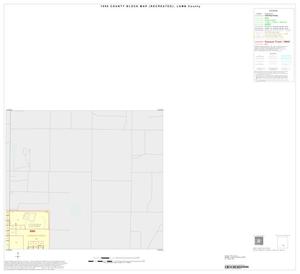 Primary view of object titled '1990 Census County Block Map (Recreated): Lamb County, Inset E02'.