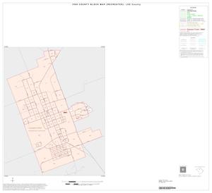 1990 Census County Block Map (Recreated): Lee County, Inset A01