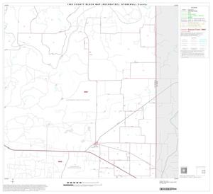 1990 Census County Block Map (Recreated): Stonewall County, Block 6