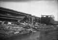 Photograph: [Photograph of Overturned Train After Tornado]