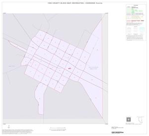 1990 Census County Block Map (Recreated): Cherokee County, Inset G01