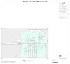 1990 Census County Block Map (Recreated): Fayette County, Inset F01