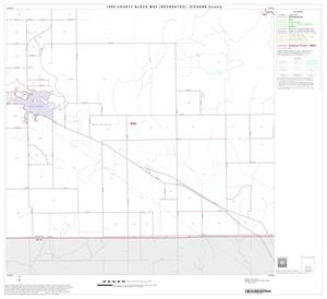 Primary view of object titled '1990 Census County Block Map (Recreated): Dickens County, Block 8'.