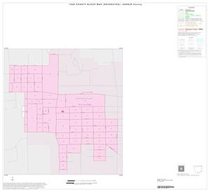 Primary view of object titled '1990 Census County Block Map (Recreated): Hardin County, Inset D01'.