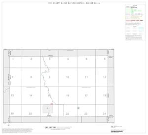 Primary view of object titled '1990 Census County Block Map (Recreated): Oldham County, Index'.