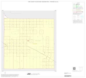Primary view of object titled '1990 Census County Block Map (Recreated): Yoakum County, Inset A01'.
