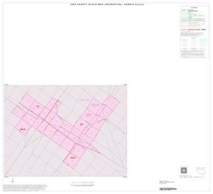 1990 Census County Block Map (Recreated): Harris County, Inset J01