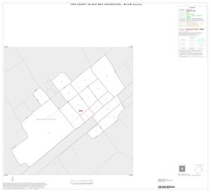 Primary view of object titled '1990 Census County Block Map (Recreated): Milam County, Inset C01'.