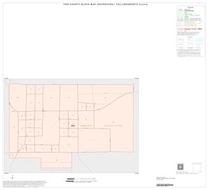 Primary view of object titled '1990 Census County Block Map (Recreated): Collingsworth County, Inset B01'.