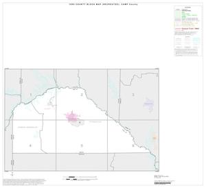 Primary view of object titled '1990 Census County Block Map (Recreated): Camp County, Index'.