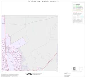 Primary view of object titled '1990 Census County Block Map (Recreated): Johnson County, Inset I02'.