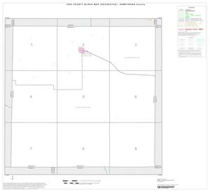 Primary view of object titled '1990 Census County Block Map (Recreated): Armstrong County, Index'.