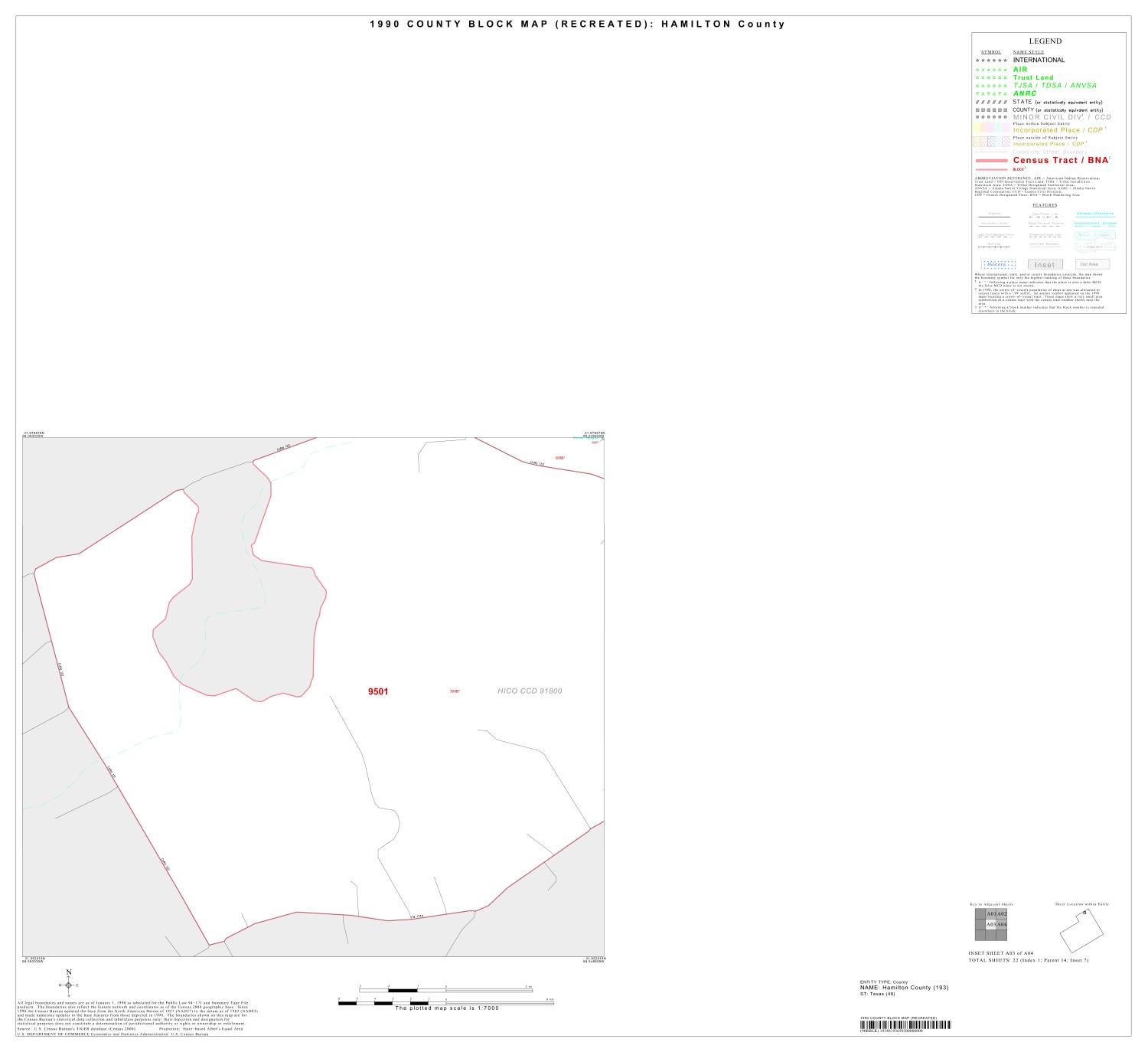 1990 Census County Block Map (Recreated): Hamilton County, Inset A03
                                                
                                                    [Sequence #]: 1 of 1
                                                