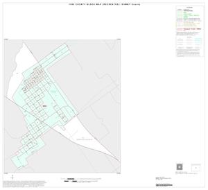 Primary view of object titled '1990 Census County Block Map (Recreated): Dimmit County, Inset C01'.
