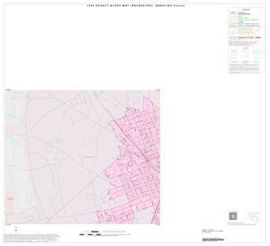 1990 Census County Block Map (Recreated): Angelina County, Inset D01