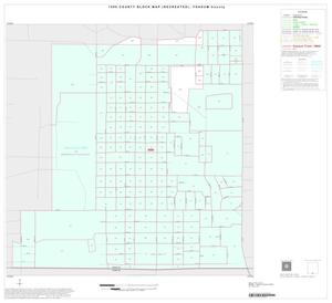 Primary view of object titled '1990 Census County Block Map (Recreated): Yoakum County, Inset B01'.