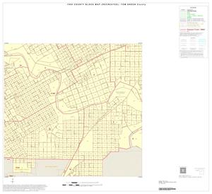 1990 Census County Block Map (Recreated): Tom Green County, Inset C09