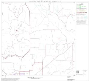 Primary view of object titled '1990 Census County Block Map (Recreated): Coleman County, Block 7'.