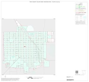 Primary view of object titled '1990 Census County Block Map (Recreated): Floyd County, Inset B01'.