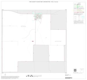 Primary view of object titled '1990 Census County Block Map (Recreated): Hall County, Inset B01'.
