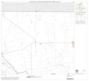 Primary view of object titled '1990 Census County Block Map (Recreated): Dimmit County, Block 3'.