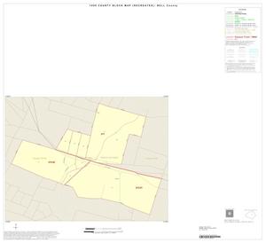 1990 Census County Block Map (Recreated): Bell County, Inset E01