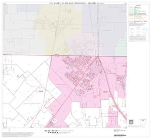 Primary view of object titled '1990 Census County Block Map (Recreated): Johnson County, Block 3'.