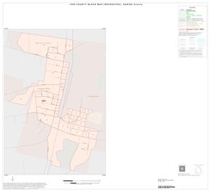 Primary view of object titled '1990 Census County Block Map (Recreated): Sabine County, Inset D01'.