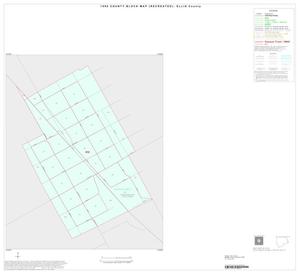 Primary view of object titled '1990 Census County Block Map (Recreated): Ellis County, Inset J01'.