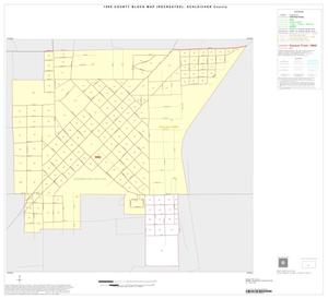 Primary view of object titled '1990 Census County Block Map (Recreated): Schleicher County, Inset A01'.