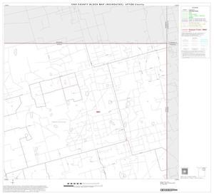 Primary view of object titled '1990 Census County Block Map (Recreated): Upton County, Block 3'.