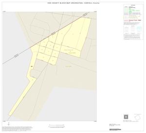 1990 Census County Block Map (Recreated): Coryell County, Inset A01