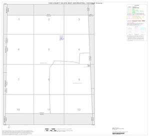 Primary view of object titled '1990 Census County Block Map (Recreated): Cochran County, Index'.