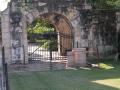 Photograph: Entrance to grounds of the Alamo