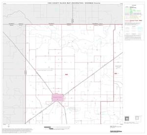 Primary view of object titled '1990 Census County Block Map (Recreated): Sherman County, Block 1'.