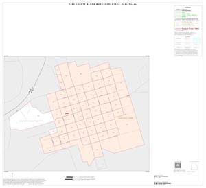 1990 Census County Block Map (Recreated): Real County, Inset B01