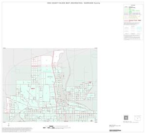 1990 Census County Block Map (Recreated): Harrison County, Inset A01