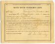 Primary view of [Lien for purchase of land by L.H. Stuckey to George Burkhart, March 15, 1881]