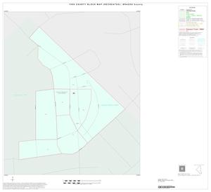 1990 Census County Block Map (Recreated): Brazos County, Inset D01