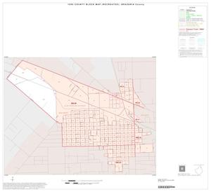 1990 Census County Block Map (Recreated): Brazoria County, Inset D01