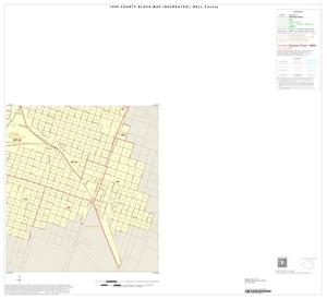 1990 Census County Block Map (Recreated): Bell County, Inset C04