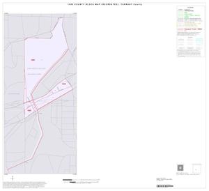 1990 Census County Block Map (Recreated): Tarrant County, Inset C01