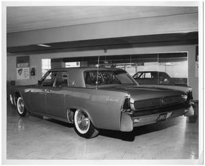 [1961 Lincoln Continental in Showroom]