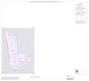 1990 Census County Block Map (Recreated): Tarrant County, Inset A01