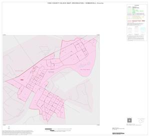 Primary view of object titled '1990 Census County Block Map (Recreated): Somervell County, Inset A01'.