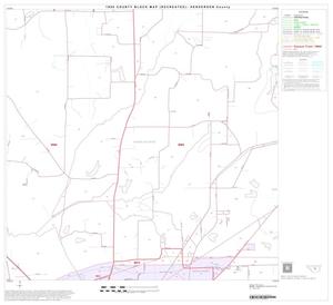 Primary view of object titled '1990 Census County Block Map (Recreated): Henderson County, Block 17'.