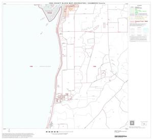 Primary view of object titled '1990 Census County Block Map (Recreated): Chambers County, Block 8'.