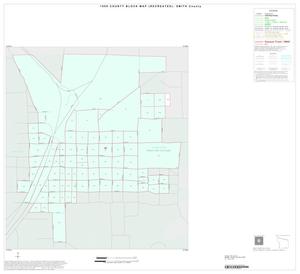 1990 Census County Block Map (Recreated): Smith County, Inset G01