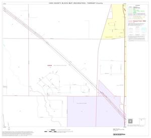 1990 Census County Block Map (Recreated): Tarrant County, Block 14
